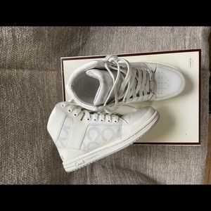 NIB sz 6 Coach norra  high top spat sneakers